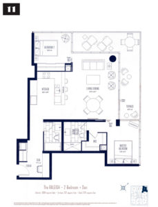 The Raleigh - 2 bedroom + den