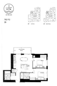 Vita - Floor Plan - 2B - 782sf