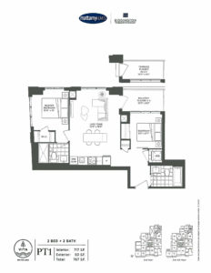 Vita - Floor Plan - PT1 - 717sf