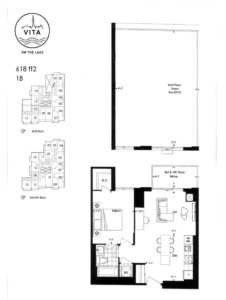 Vita - Floor Plans - 1B - 618sf