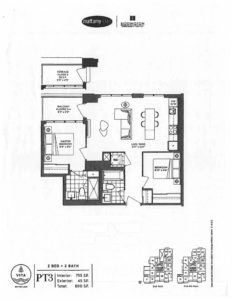 Vita - Floor Plans - PT3 - 753sf