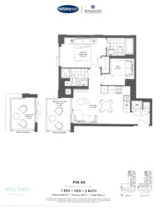 Vita Two-Floor Plan P1D-03