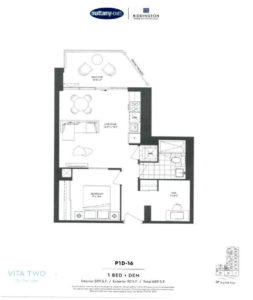 Vita Two-Floor Plan P1D-16