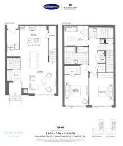 Vita Two-Floor Plan TH-01